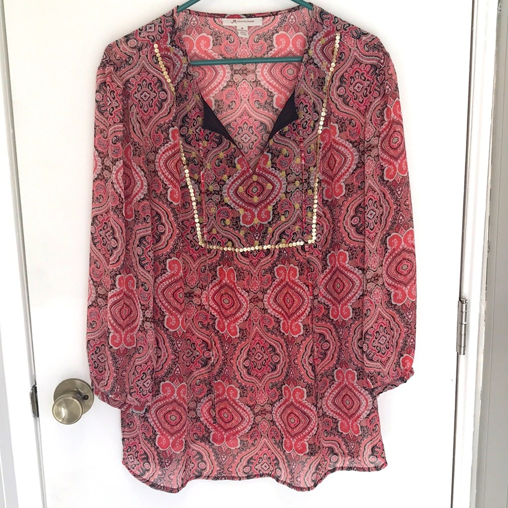 BohoFloral print Boho Top